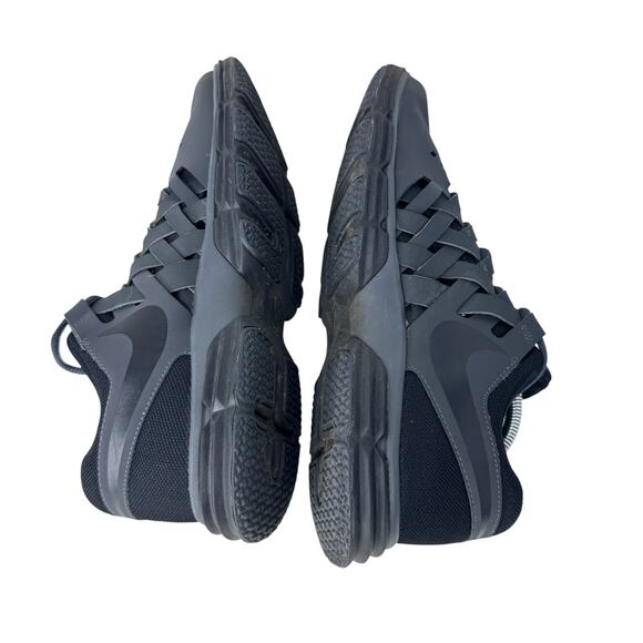 Nike Lunar Fingertrap TR Running Shoes Men's 11.5 Black Elastic Laces 898066-010 - Picture 10 of 11